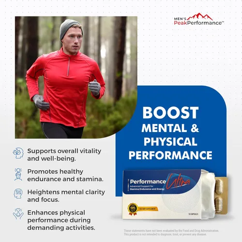Miniatura 3 de Ultimate Men's Endurance Formula Suplemento – Mejora la energía, la fuerza, la resistencia y el rendimiento – potente mezcla de hierba de cabra