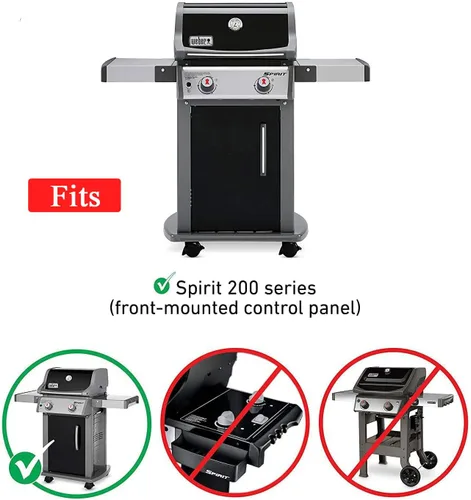 Miniatura 2 de Spirit e210 - Piezas para parrilla, barras aromatizantes y quemador de parrilla para Weber Spirit I y Sprit II 200 Series E-210 E-220 S-210 S220