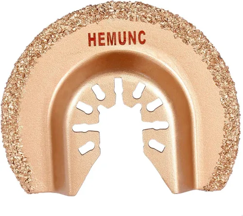 Miniatura 4 de 5 piezas de juego de cuchillas de herramienta oscilante universal mixto de carburo para lechada de azulejos, mortero, mampostería de hormigón