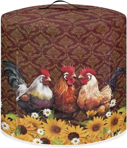 Miniatura 46 de Funda para freidora de aire para olla a presión eléctrica de 3 cuartos de galón con bolsillo, cubierta a prueba de polvo para electrodomésticos