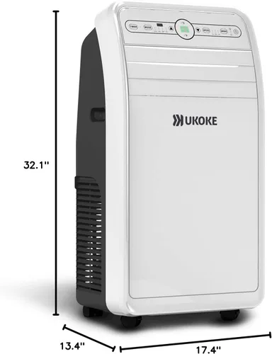 Miniatura 7 de Ukoke USPC02S Smart WiFi aire acondicionado portátil, compatible con Alexa & Mobile App Control, 10000BTU, 3 en 1 unidad de CA con refrigeración
