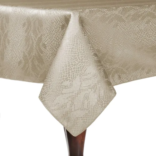 Miniatura 11 de Ultimate Textile Modern Damask Kenya - Mantel cuadrado (72 x 72 pulgadas), color negro