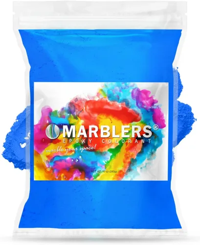 Miniatura 10 de MARBLERS Polvo de mica fluorescente, pigmento mate, tinte, no tóxico, vegano, libre de crueldad, esmalte de uñas, arte de uñas, jabón, limo, vela
