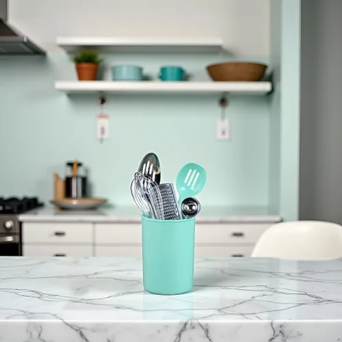 Miniatura 7 de Reston Lloyd Calypso Basics- Almacén multiusos para almacenamiento de utensilios de cocina, encimera de cocina y escritorio de oficina, duradero
