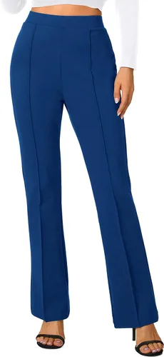 Miniatura 15 de Urban CoCo Pantalones de trabajo elásticos con corte de bota, pantalones de yoga pequeños para oficina casual