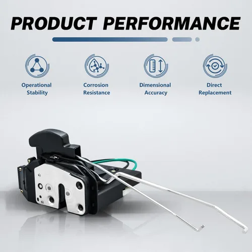 Miniatura 3 de KELOKE Actuador de pestillo de cerradura de puerta compatible con Kia Spectra5 2005-2009, Spectra 2004-2009, lado delantero izquierdo del conductor