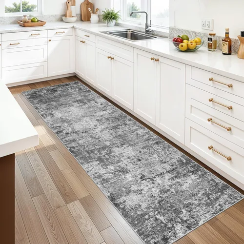 Miniatura 40 de YOUFORTONG Alfombras Corredoras de 2x10 para Pasillos, Alfombra de Cocina Suave, Alfombra Corredera Antideslizante con Respaldo de Goma para Baño
