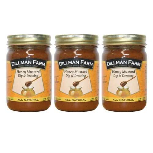 Miniatura 9 de Dillman Farm All Natural Gourmet Dijon Mustard - Sin gluten, sin OMG, vegano, kosher, ecológico, sin conservantes, sin jarabe de maíz, fabricado