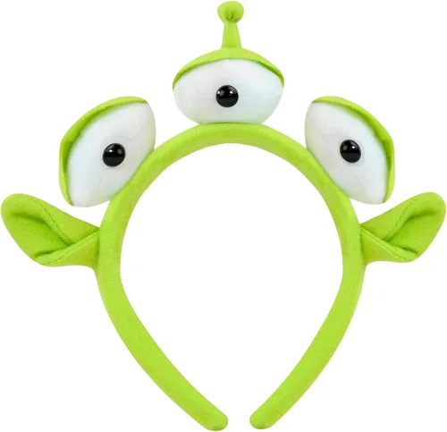 Miniatura 7 de Alien Monster Toy - Diadema elástica de globo ocular de felpa para Halloween Cosplay