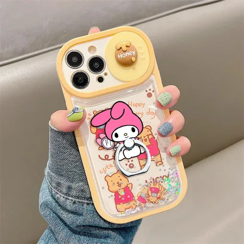 Miniatura 3 de Soporte para anillo de teléfono, soporte de anillo de teléfono de dibujos animados, soporte para teléfono, soporte de agarre de dedo de rotación 360