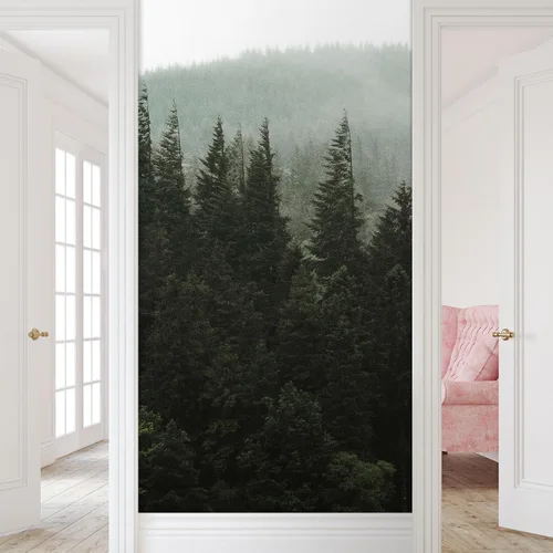 Miniatura 242 de SIGNFORD - Papel tapiz de diseño de bosque, removible para dormitorio o sala de estar, 100 x 144 pulgadas Bosque1-1911-m17