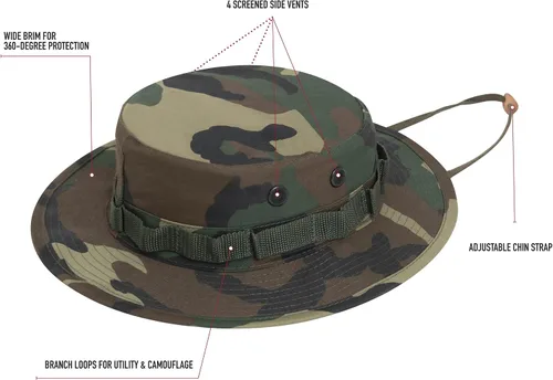 Miniatura 3 de Rothco Boonie Rip Stop Sombrero