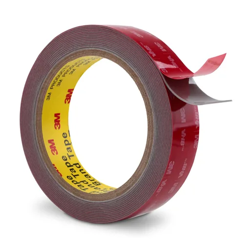Miniatura 15 de 3M Cinta de doble cara resistente de 1 pulgada x 15.4 pies, cinta de montaje negra 5925 cinta de espuma adhesiva fuerte impermeable para decoración