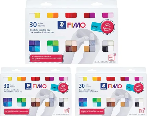 Miniatura 10 de STAEDTLER FIMO Soft Oven-Bake Polymer Modeling Clay: Kit de inicio de 30 piezas para joyería, escultura y manualidades para principiantes
