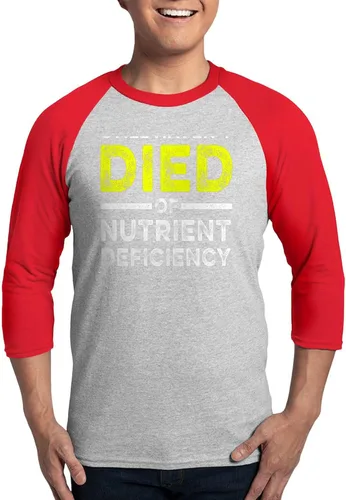 Miniatura 6 de CafePress Vegan Life Vegetatian Veganis Men's Cotton Baseball Jersey, 3/4 Raglan Sleeve Shirt