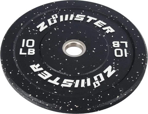 Miniatura 6 de Placa de Parachoques Olímpica Placa de Peso con Alto Rebote Placa de Peso con Inserción de Acero para Entrenamiento de Fuerza y Levantamiento