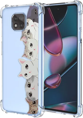 Miniatura 46 de Funda para Moto G Stylus 2021 4G Clear Flower Funda de teléfono TPU suave a prueba de golpes, antiarañazos, funda protectora para Motorola G Stylus
