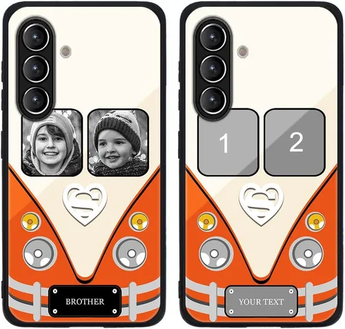 Miniatura 200 de Funda de teléfono personalizada para Samsung Galaxy S22+ / S22 Plus 5G, funda de TPU suave de vidrio templado antiarañazos personalizada con foto