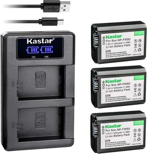 Miniatura 7 de Kastar Cargador de batería USB LKD2 compatible con cámara Pixii A1571, cámara Pixii A2572, cámara digital sin espejo lunar Hasselblad