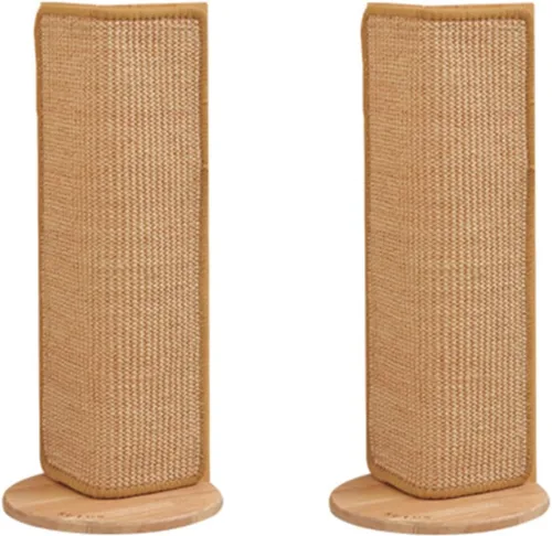 Miniatura 7 de SHENGOCASE Rascador de sisal de gato de 20.5 pulgadas de alto, sin perforaciones, para pared, para sofá, esquina, poste rascador, alfombrilla de 1