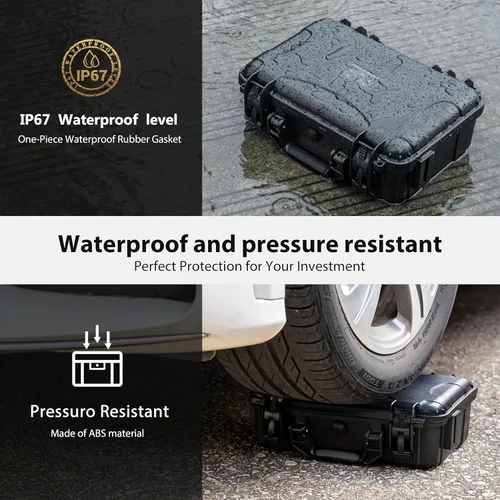 Miniatura 3 de Tomat Mini 4K caso impermeable duro transporte caso para DJI MINI 4K / Mini2 Fly More Combo Accesorios