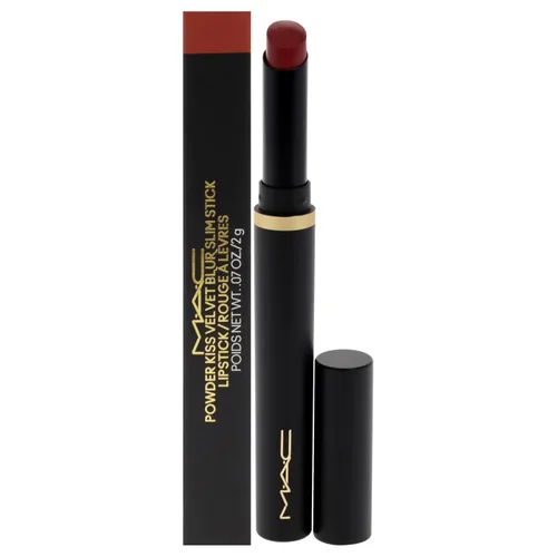 Miniatura 5 de Powder Kiss Velvet Blur Slim Stick - Rose Mary por MAC para mujer, lápiz labial de 0.7 onzas Arándano