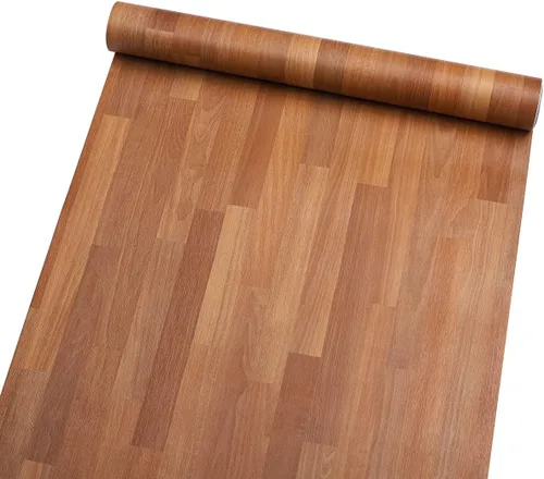 Papel de contacto autoadhesivo de madera con bloque de carnicero para encimeras de cocina, armarios, puerta, mesa, escritorio, muebles, papel tapiz
