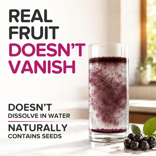 Miniatura 6 de Polvo de bayas de Aronia natural, superalimento de chokeberry negro, alto en antocianinas y polifenoles, apoya el sistema inmunológico