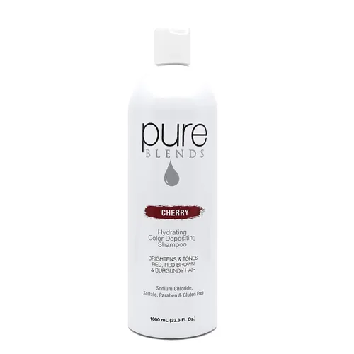 Miniatura 21 de Pure Blends Cherry Hydrating Color Depositing Shampoo Brighten & Tone Color Faded Hair Tinte semipermanente para el cabello previene la decoloración