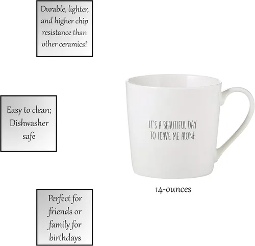 Miniatura 2 de Santa Barbara Design Studio SIPS Drinkware - Taza de café, 14 onzas, Beautiful Day