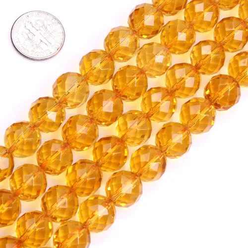 Miniatura 73 de GEM-Inside - Cuentas sueltas de cornalina roja naranja facetada de 0.236 pulgadas (0.236 in), cuentas de energía natural para hacer joyas, redondas