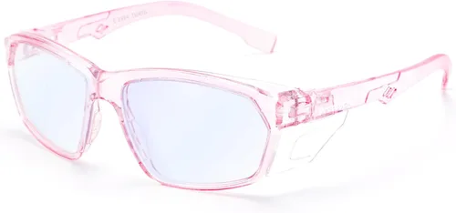 Miniatura 111 de ProtectX Elegantes gafas de seguridad antivaho y resistentes a los arañazos, gafas de protección UV, lentes de bloqueo de luz azul para hombres