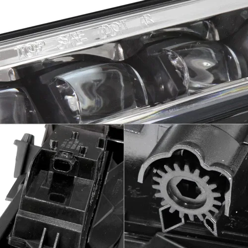 Miniatura 7 de Winjet Serie OEM para [Honda Accord Coupe 2016-2017] Luces LED DRL de conducción + interruptor + kit de cableado