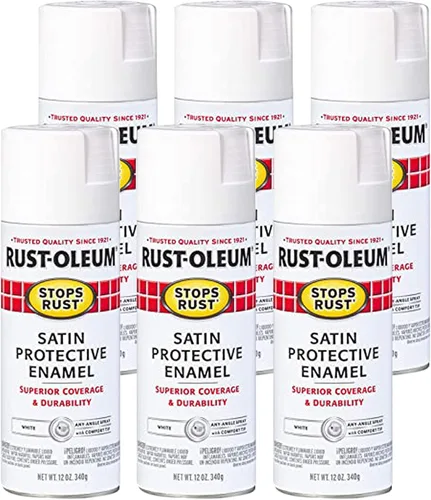 Miniatura 21 de Rust-Oleum 285092 - Pintura en aerosol para prevención del óxido, 12 onzas, transparente satinado Satinado claro