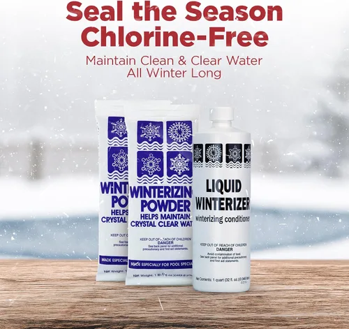 Miniatura 2 de Rx Clear Kit de cierre de invierno Productos químicos para el invierno sin cloro para piscinas sobre o en el suelo Abierto a una piscina