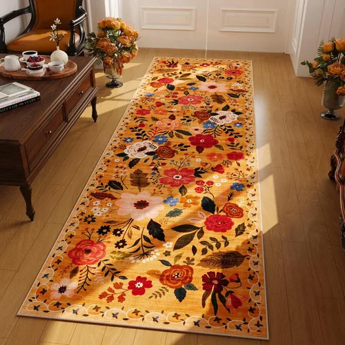Miniatura 31 de Rugcomf Alfombra Pasillera para Pasillos Alfombra de Cocina Antideslizante 2'6'' x 8' Alfombras Pasilleras Lavables con Respaldo de Goma Alfombra