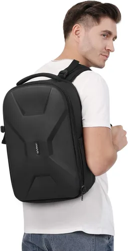 Miniatura 6 de MOSISO Mochila para cámaras réflex digital de un solo objetivo, réflex de un solo objetivo o sin espejo, funda rígida impermeable de apertura