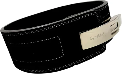 Miniatura 10 de Cinturón de levantamiento de pesas negro con hebilla ajustable, 4 pulgadas de ancho y 0.394 in de grosor para levantamiento de pesas y gimnasio