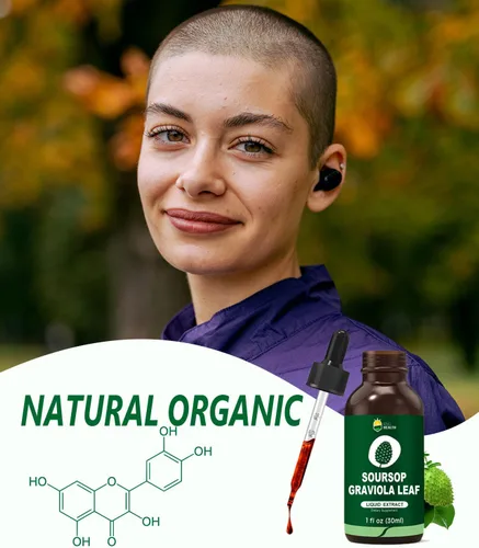 Miniatura 5 de Gotas líquidas de extracto de hoja de graviola de guanábana orgánica, líquido puro amargo de guanábana para apoyo inmunológico, certificado GMP