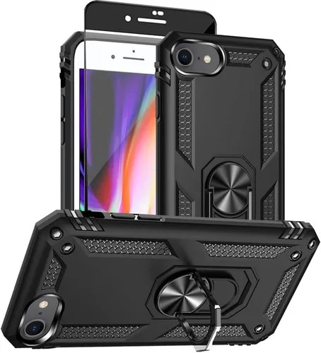 Miniatura 32 de Funda para iPhone 13, iPhone 13, [grado militar de 16 pies probada en caídas], anillo protector a prueba de golpes para iPhone 13, azul