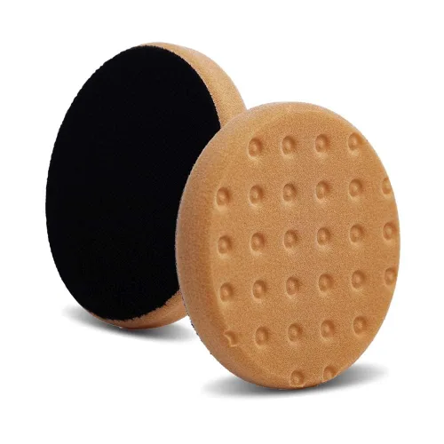 Miniatura 9 de Kit de almohadillas de espuma CCS de 3.5" (Set de 3) para corte ligero, pulido y acabado. Se ajusta a placa de apoyo de 3".