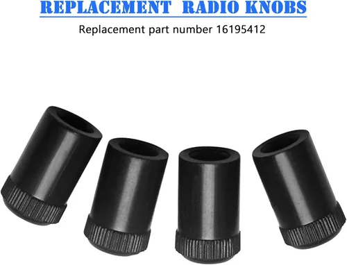 Miniatura 2 de Perillas de control de altavoz de radio de equipo original GM (paquete de 4)