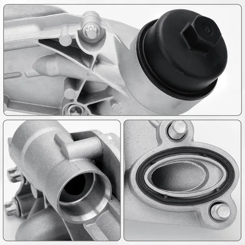 Miniatura 7 de 93186324 Enfriador de aceite del motor con conjunto de filtro de aceite para 09-11 CHEVROLET AVEO AVEO5, 11-16 Chevy Cruze, 12-17 Chevy Sonic/09