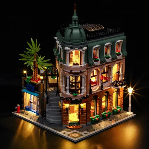 Miniatura 4 de LIGHTAILING Kit de iluminación LED para Lego Boutique-Hotel - Juego de luces LED compatibles con el modelo Lego
