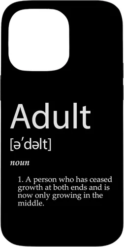 Miniatura 21 de Funny Adult Definition Joke for Parents Dad Mom Adults Case for iPhone XR