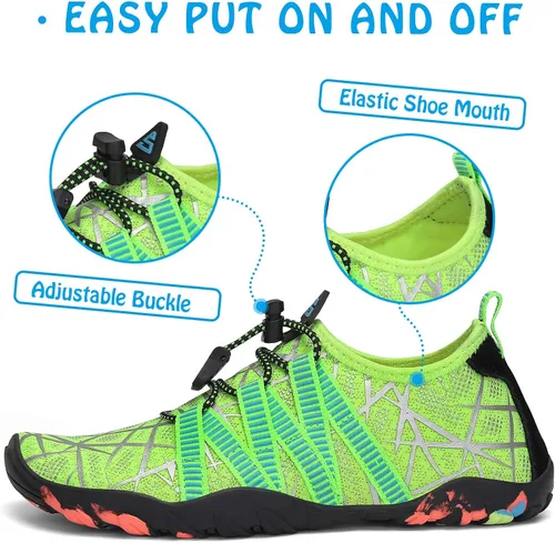 Miniatura 5 de SAGUARO Kids Boys Girls Water Shoes Non-Slip Quick-Dry Barefoot Aqua Shoe Outdoor Sport Beach Swimming Surfing Diving