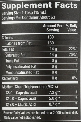 Miniatura 3 de Nutiva - Aceite MCT orgánico, sin sabor, 32 oz, USDA orgánico, sin OMG, sin BPA, Aprobado Whole 30, vegano, sin gluten y keto, 14 g de MCT por