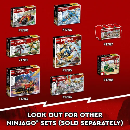Miniatura 7 de LEGO NINJAGO Cole’s Earth Dragon EVO 71782, Figura de juguete de acción actualizable para niños y niñas con criatura Escorpión de batalla y 2