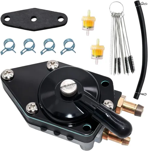 438559 Bomba de combustible apta para fueraborda Johnson Evinrude 25 35 50 65 70 75 85 88 90 100 105 115 125 135 140 HP, reemplaza #385784 433390