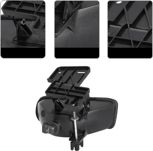Miniatura 6 de SOCKIR 6 piezas para 1999-2002 GMC Sierra 00-06 Yukon conjunto de faros y luces antiniebla + faro delantero de parque/señal LH+RH con bombillas